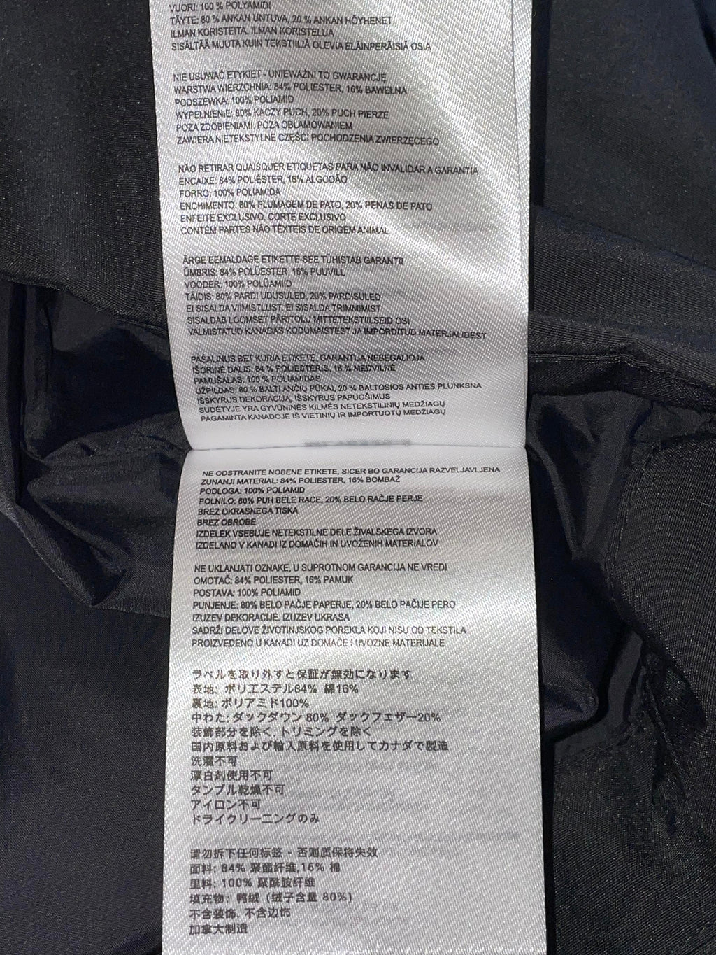 Canada Goose Bayview Cropped Grey Parka Jacket