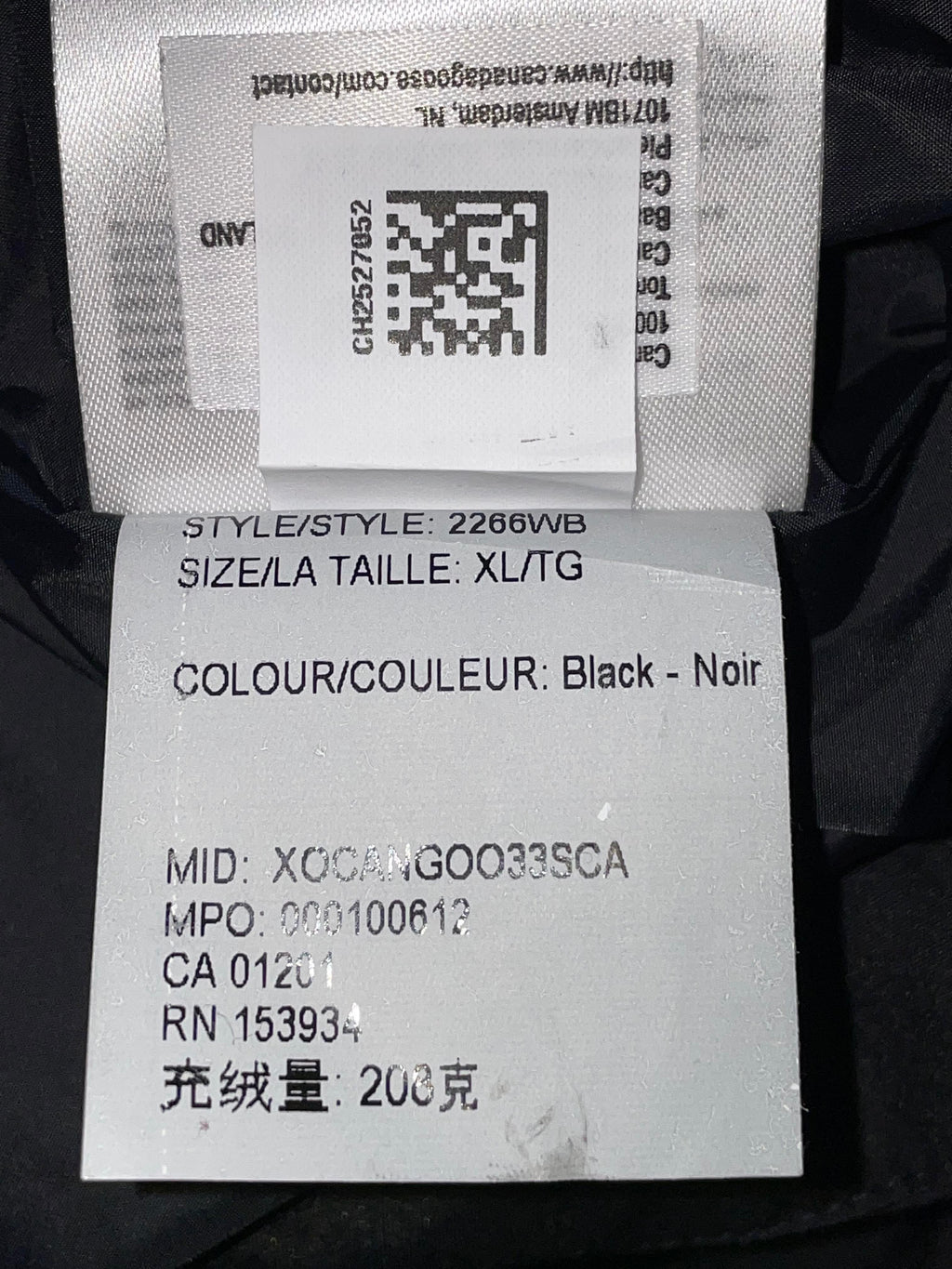 Canada Goose Bayview Cropped Grey Parka Jacket