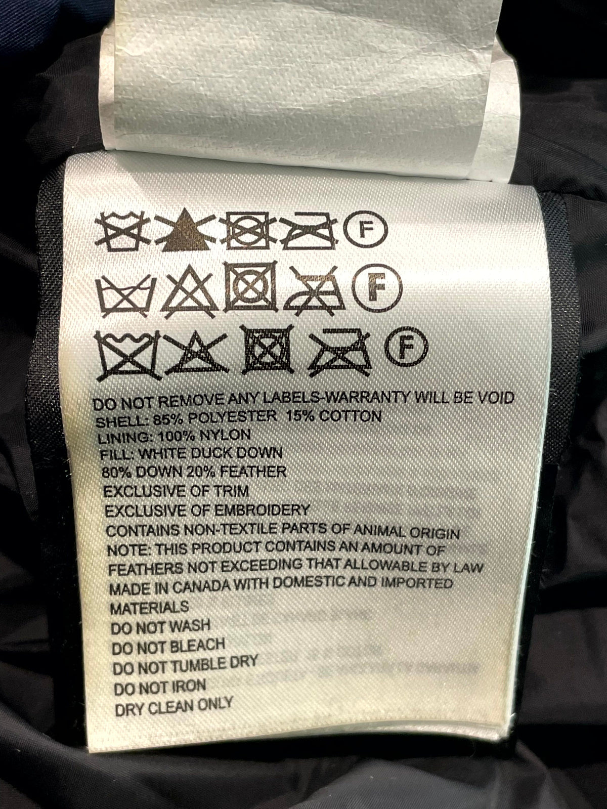 Canada Goose Navy Jacket