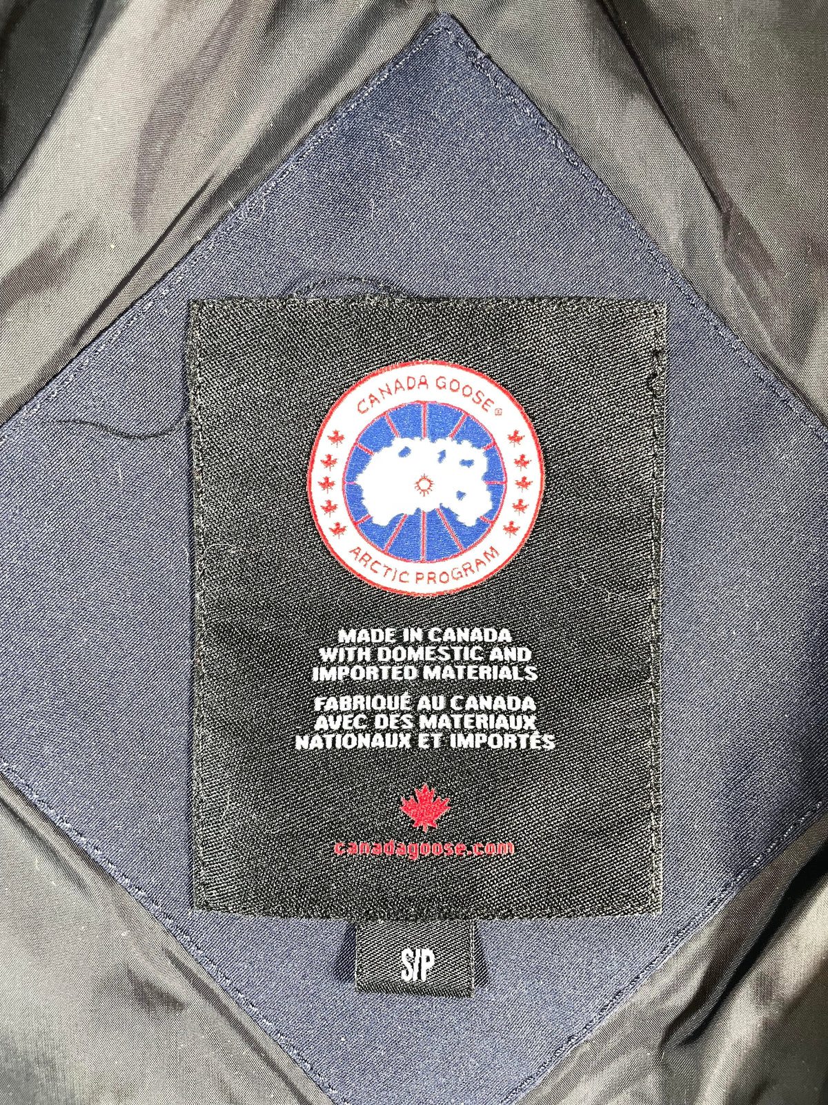 Canada Goose Navy Macmillan Bomber Jacket
