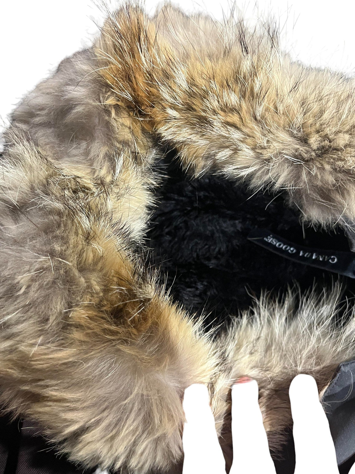 Canada Goose Grey Fur Parka Jacket