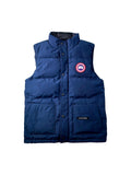 Canada Goose Logo Navy, Red  Puffer Vest