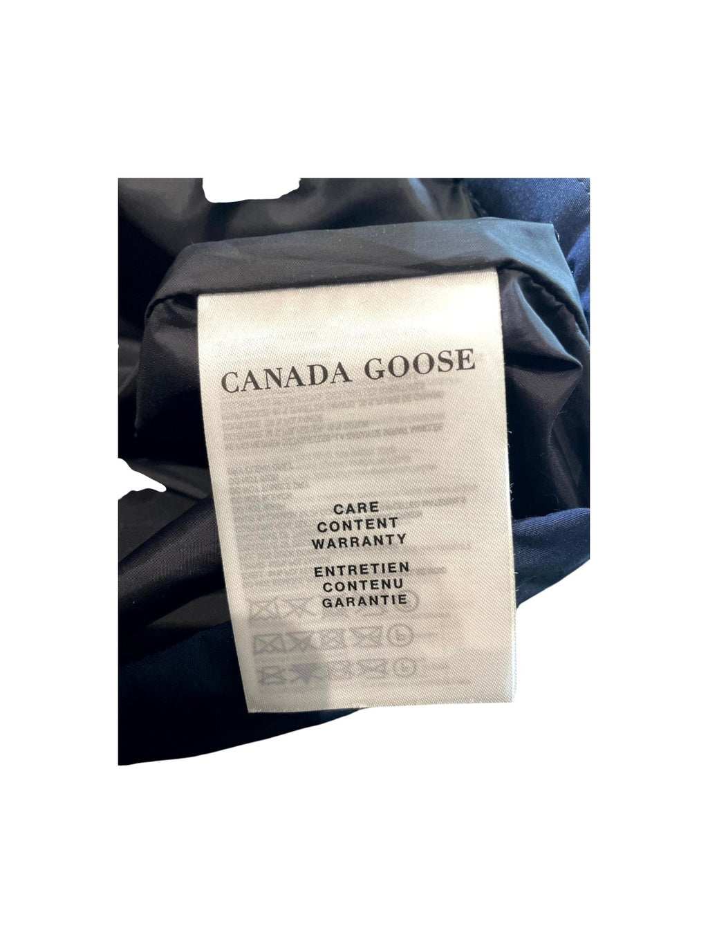 Canada Goose Logo Navy, Red  Puffer Vest