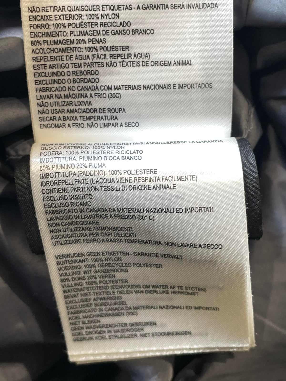 Canada Goose Olive Capri Puffer Jacket