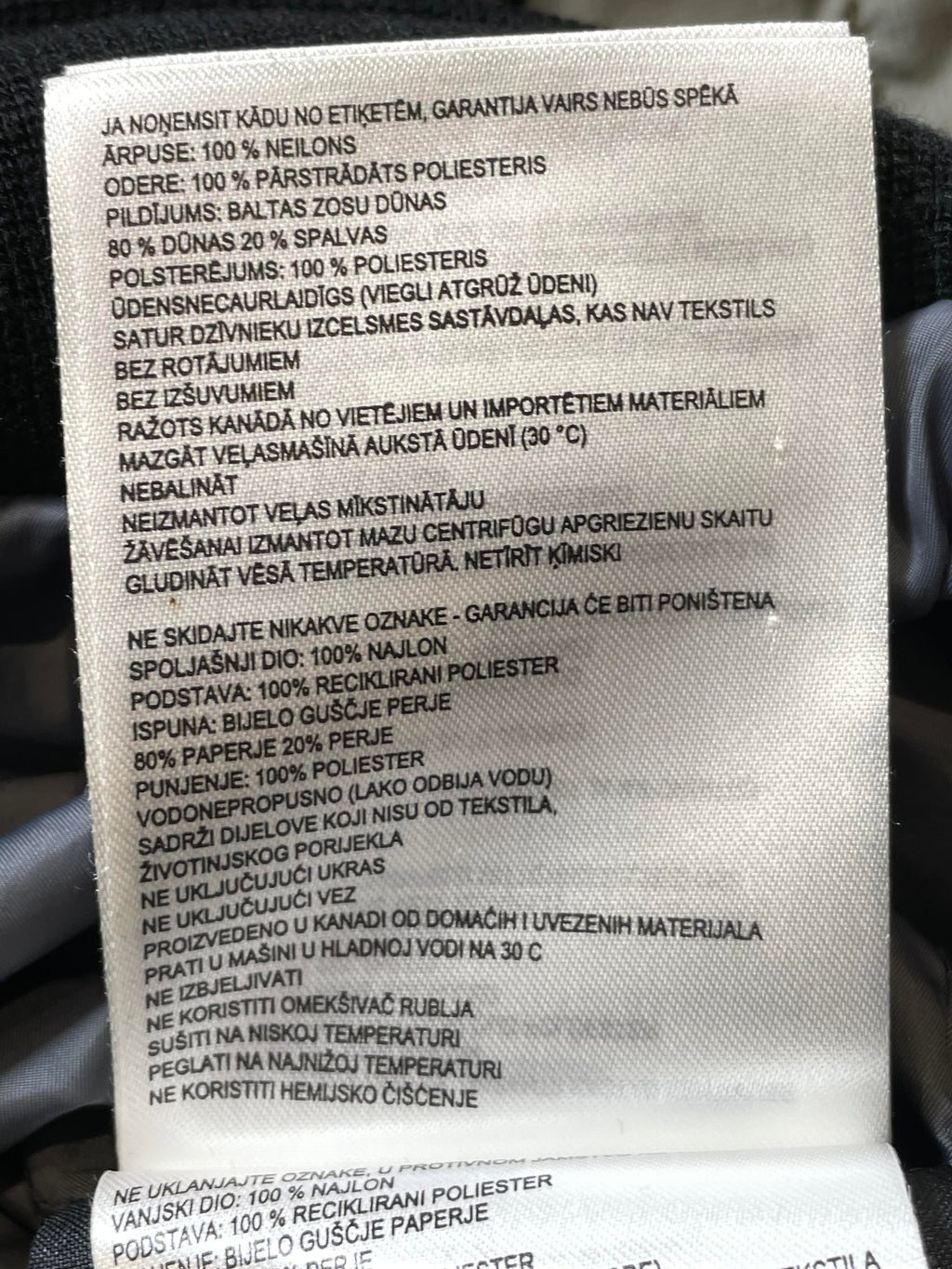 Canada Goose Olive Capri Puffer Jacket
