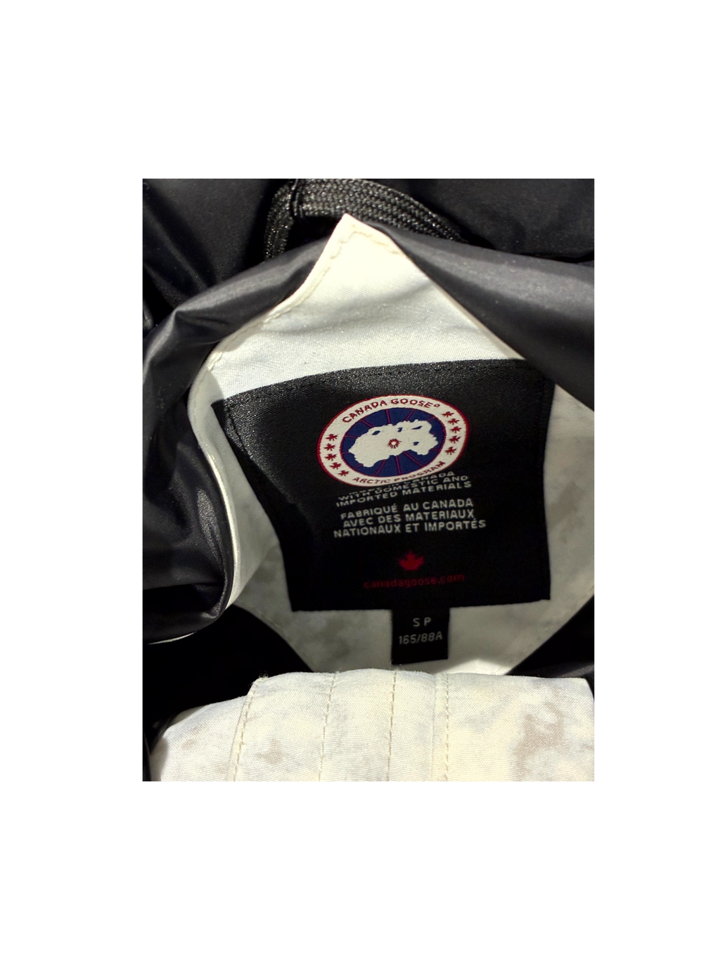 Canada goose glacial melt White Vest