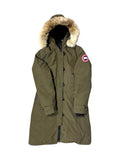 Canada goose Women's Long Olive Coat