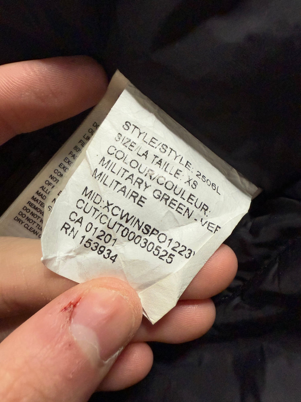Canada Goose Women's Long Olive Coat