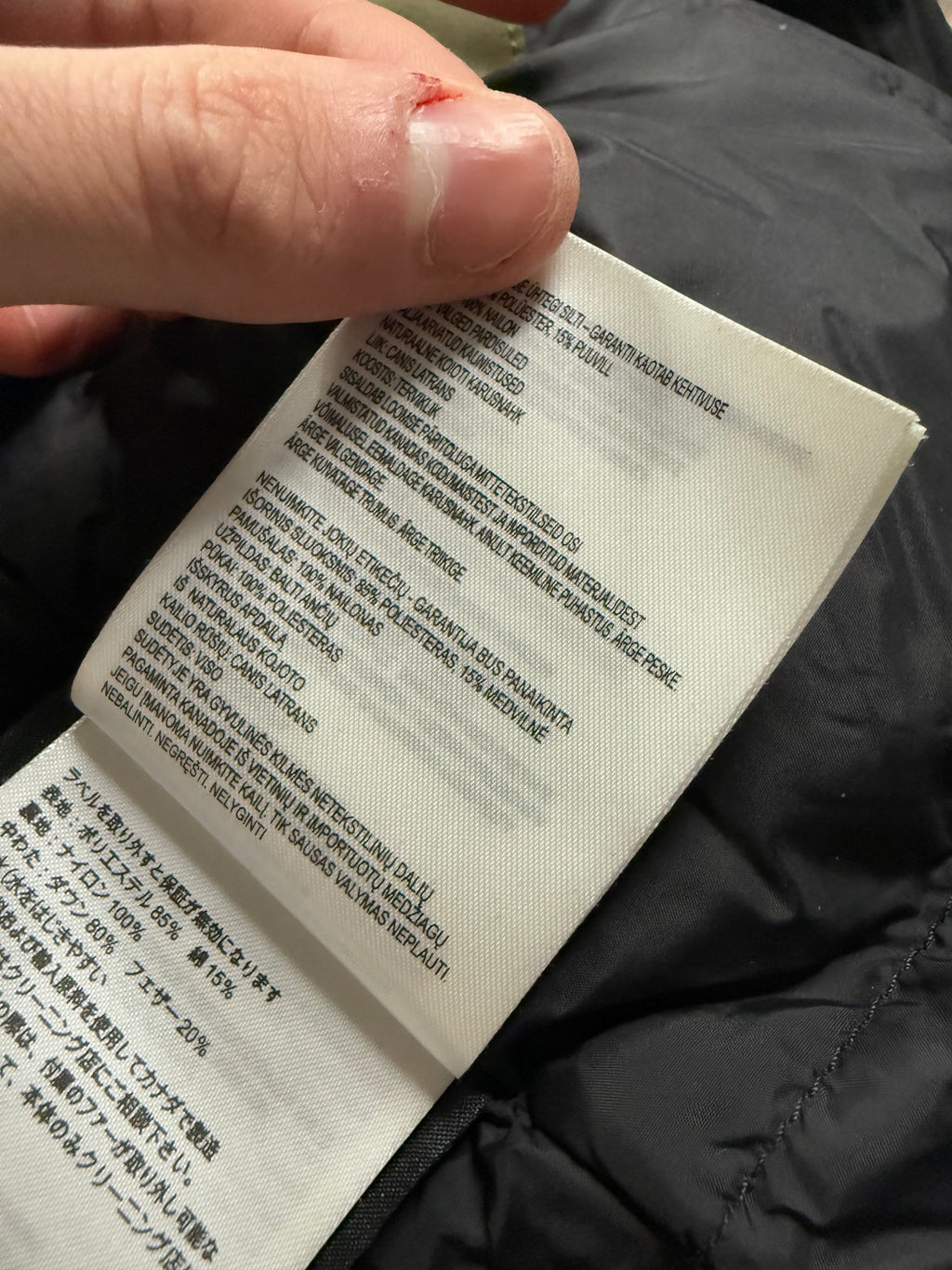 Canada Goose Women's Long Olive Coat