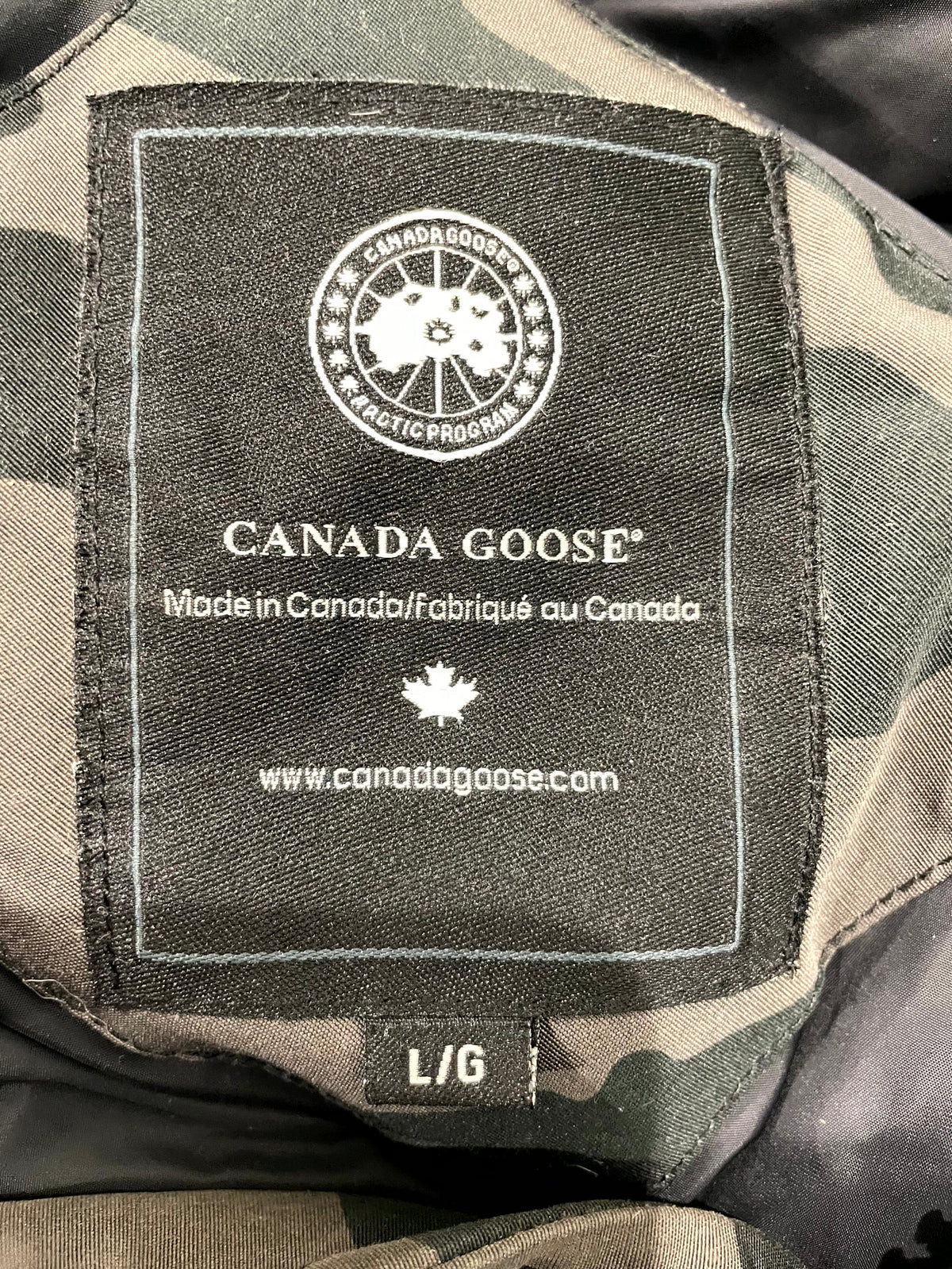 Canada Goose Coat Camo Jacket