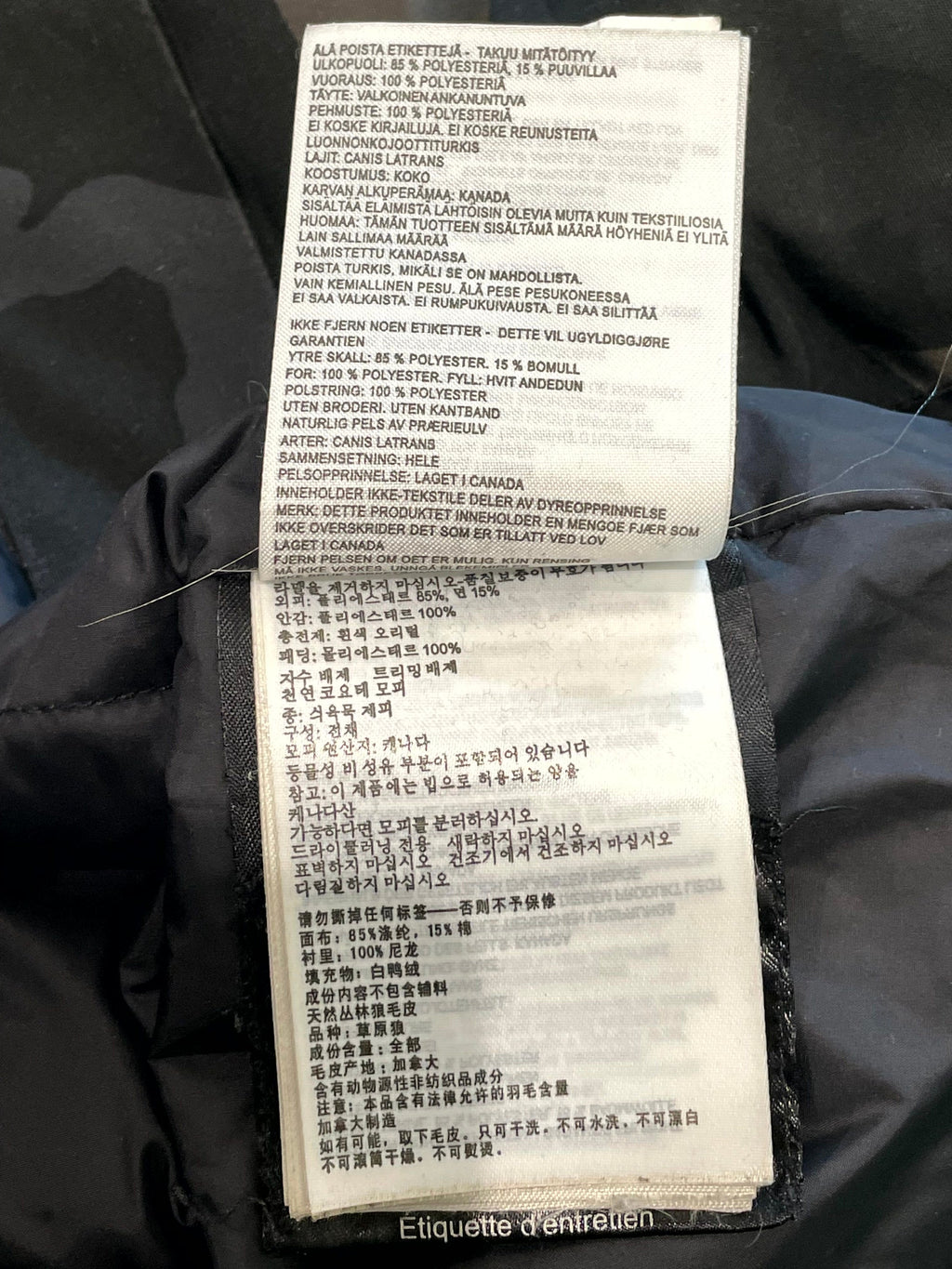 Canada Goose Coat Camo Jacket