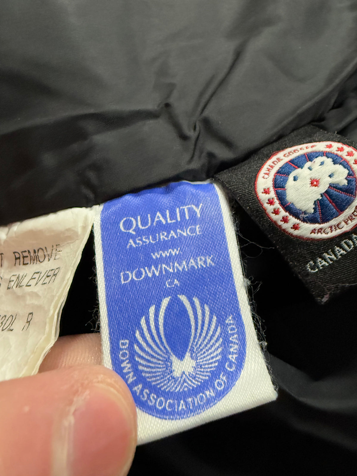 Canada Goose Fur Red Bomber Jacket