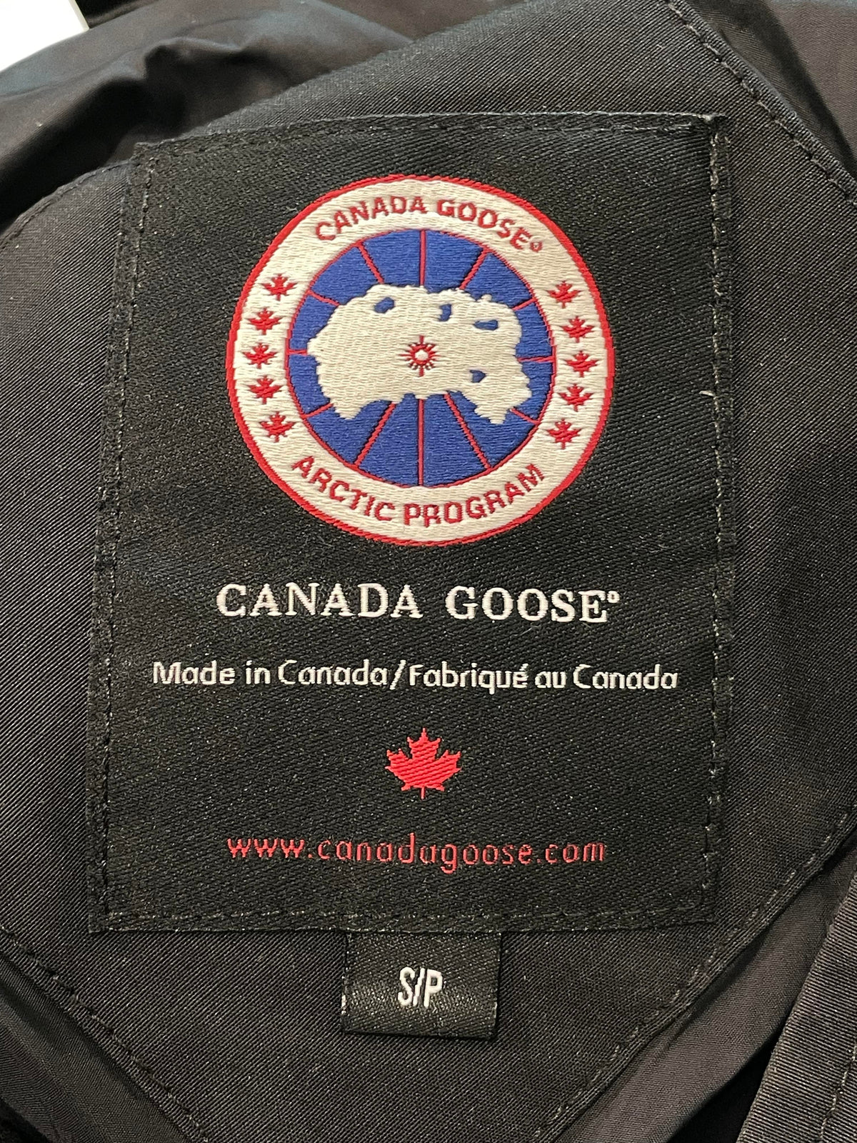 Canada Goose "Chateau" Black Parka