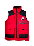 Canada Goose Duncan Red & Black Puffer Vest