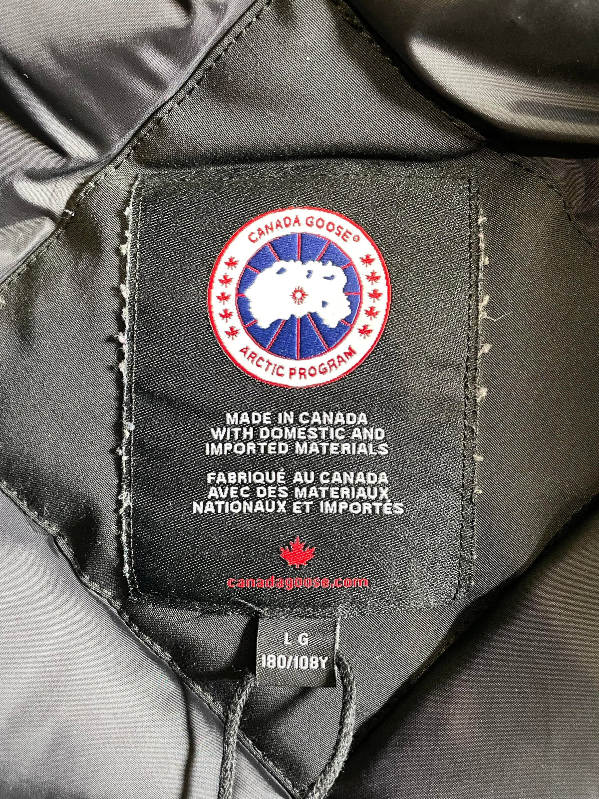 Canada Goose Black Puffer Jacket