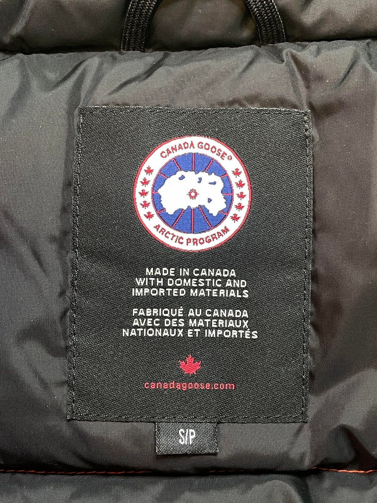 Canada Goose Puffer Orange Vest