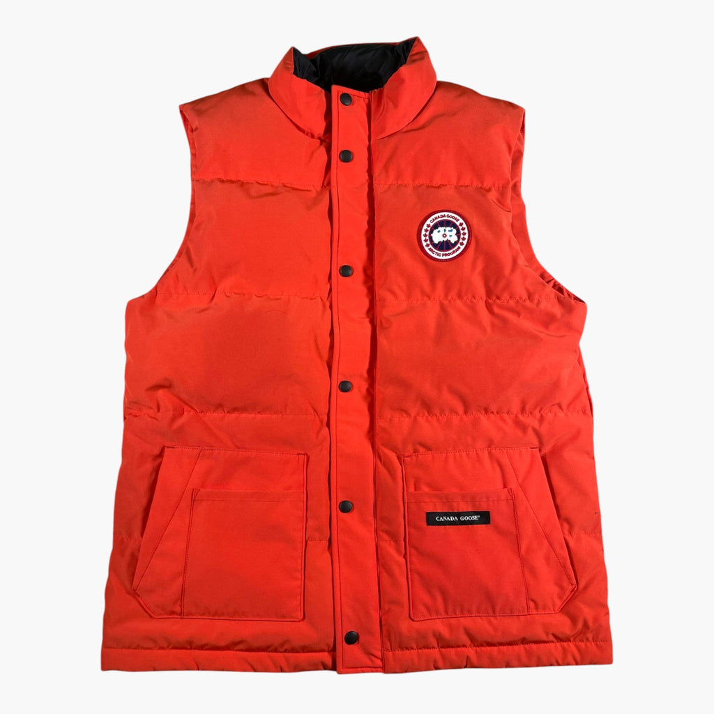 Canada Goose Orange Puffer Jacket