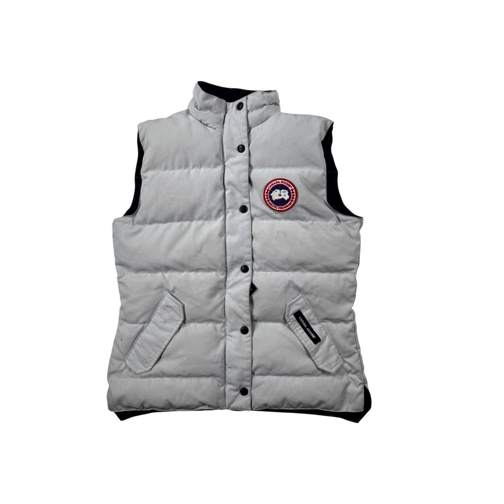 Canada Goose (Women's) White Puffer Vest