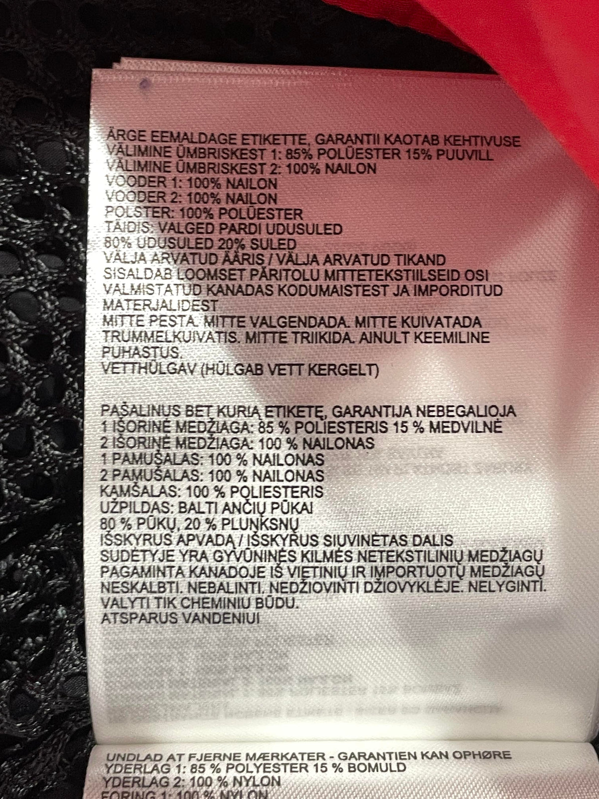 Canada Goose Bennett Parka Red Jacket