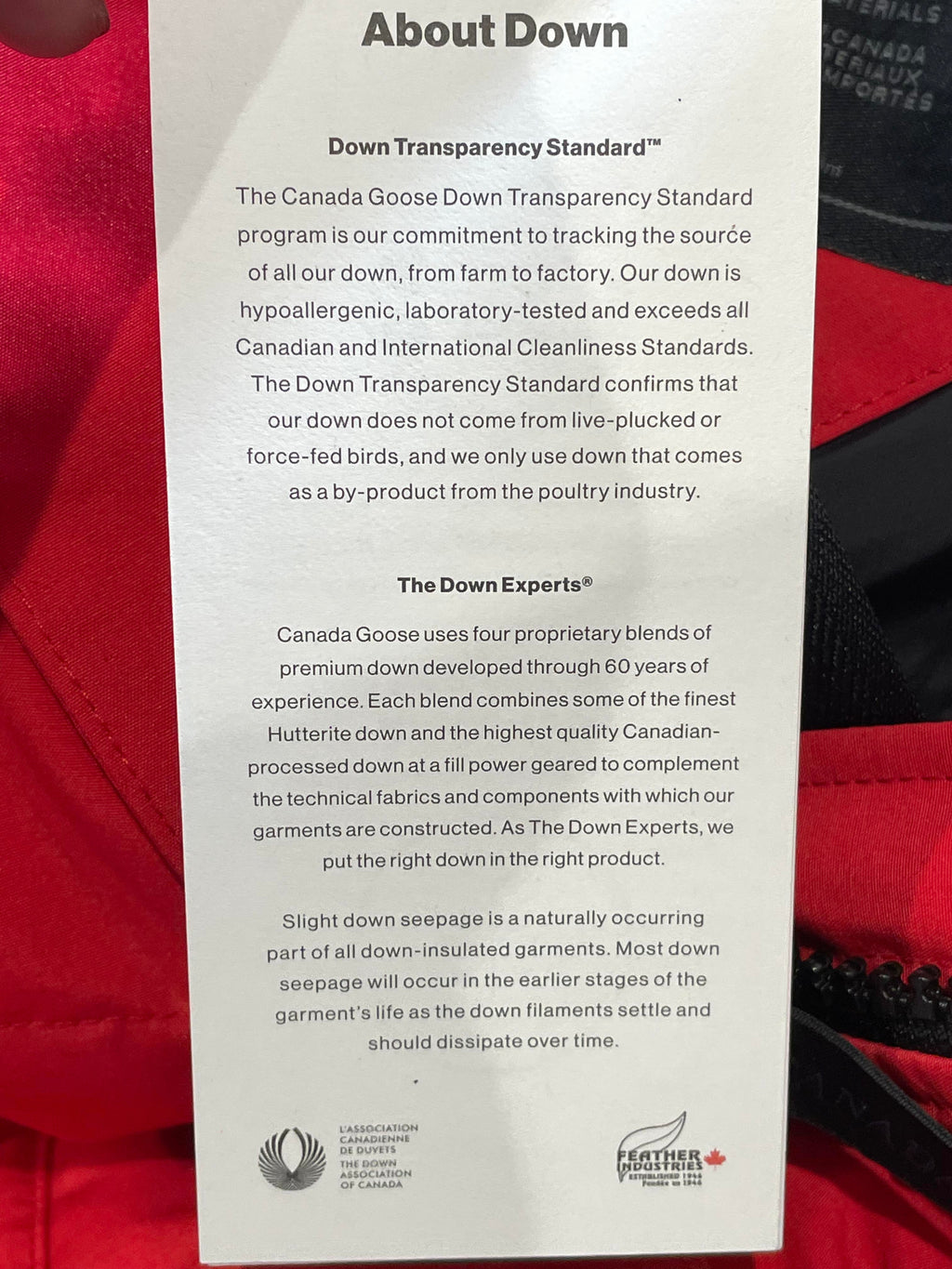 Canada Goose Bennett Parka Red Jacket