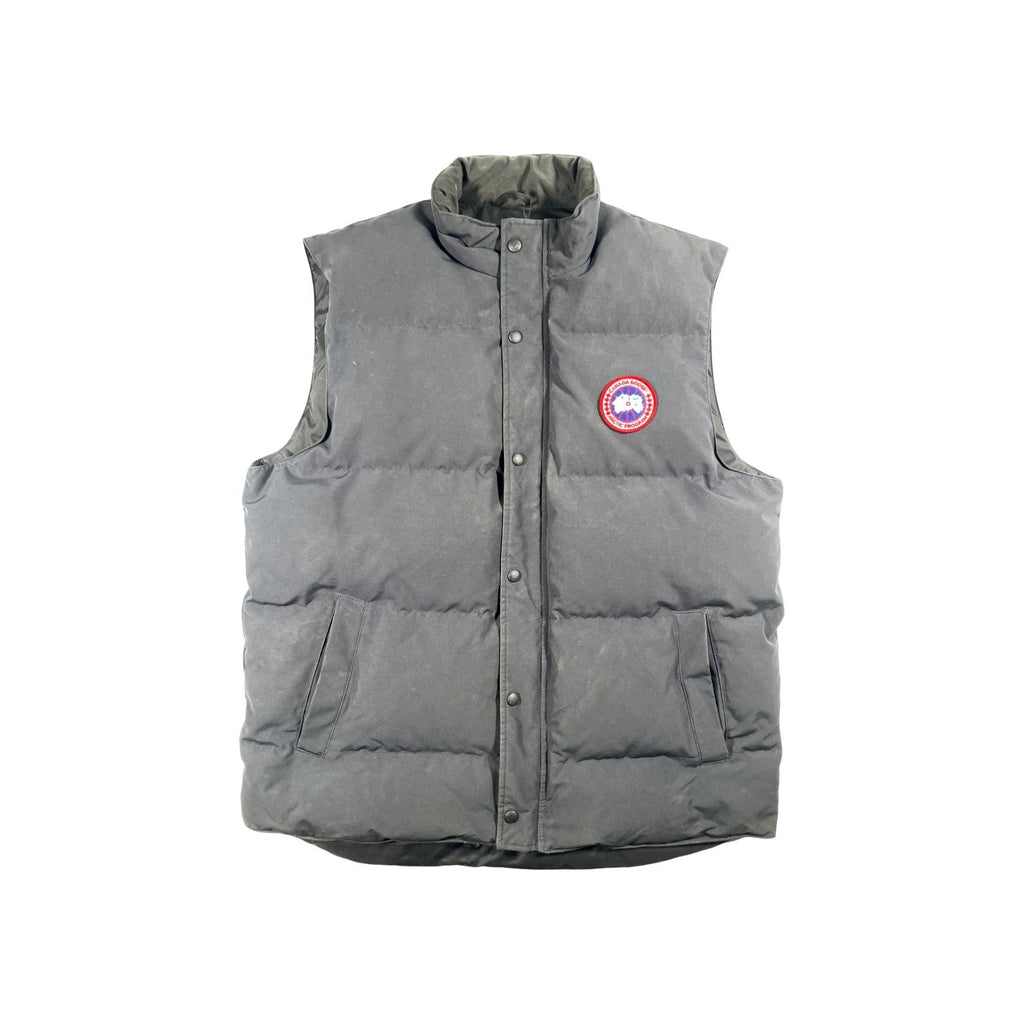 Canada Goose Navy & Red Puffer Vest