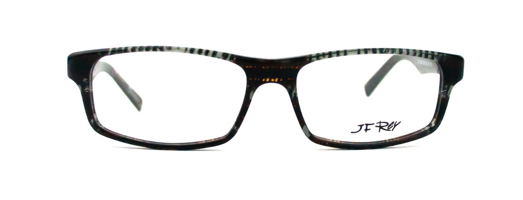 JF Rey Model 1267 Col. 0595 Brown Rectangular Glasses