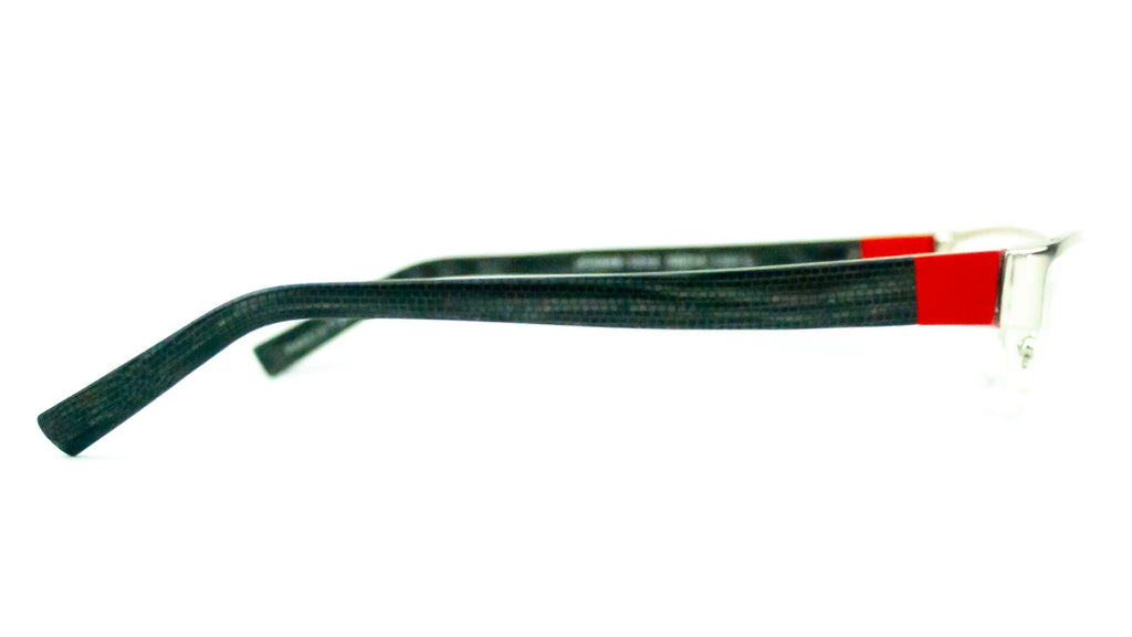 JF Rey Model  Silver Semi Rimless Glasses Frames