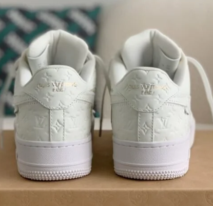 Nike Air Force 1 Low x Louis Vuitton ‘Triple White’ – By Virgil Abloh