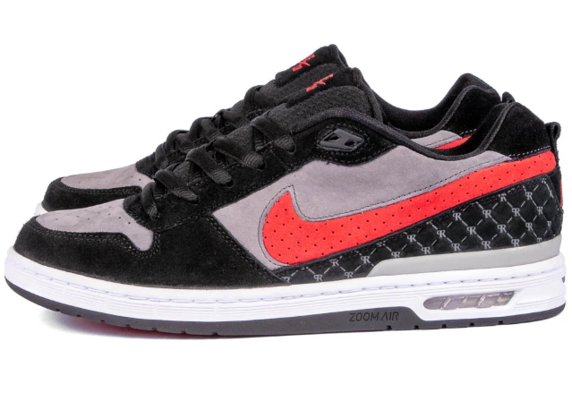 Nike SB - Paul Rodriguez Zoom Air Low (BlackVarsity RedFlint Grey) SALE