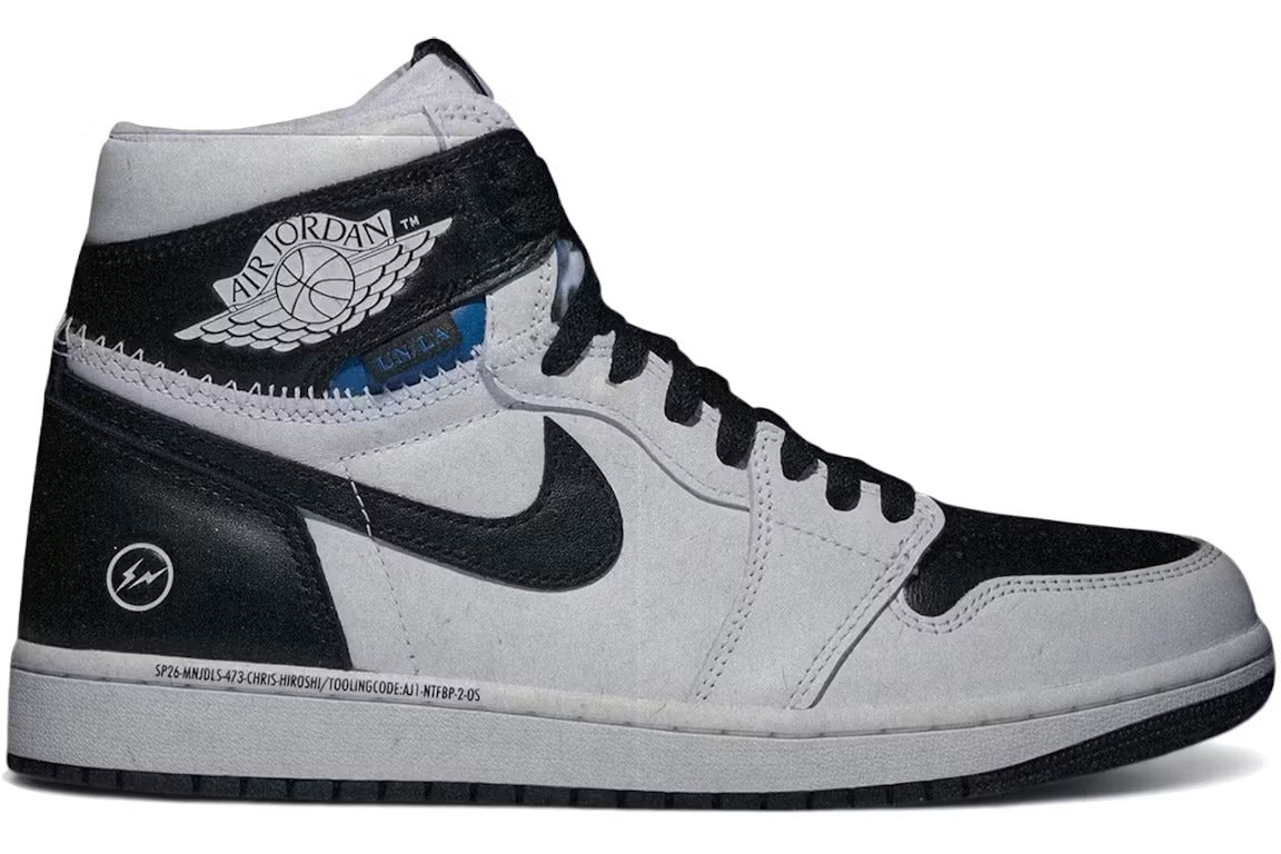 Air Jordan 1 Retro High OG SP Fragment x Union LA White Black