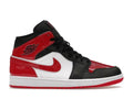 Air Jordan 1 Mid SE Patent Bred Toe