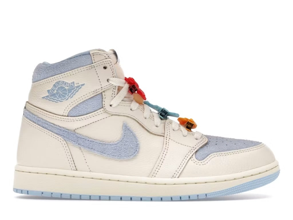 Air Jordan 1 Retro High OG Pale Ivory Psychic Blue (Women's)