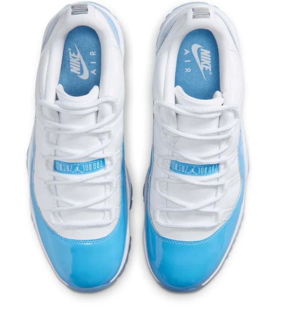 Air Jordan 11 Retro Low 'White/University Blue' FV5104-100