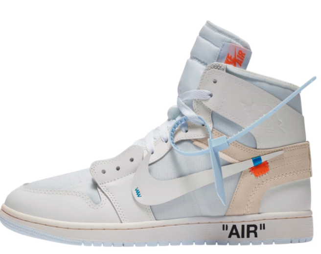 Air Jordan 1 Retro High x Virgil Abloh 'Archive Alaska' AA3834-100