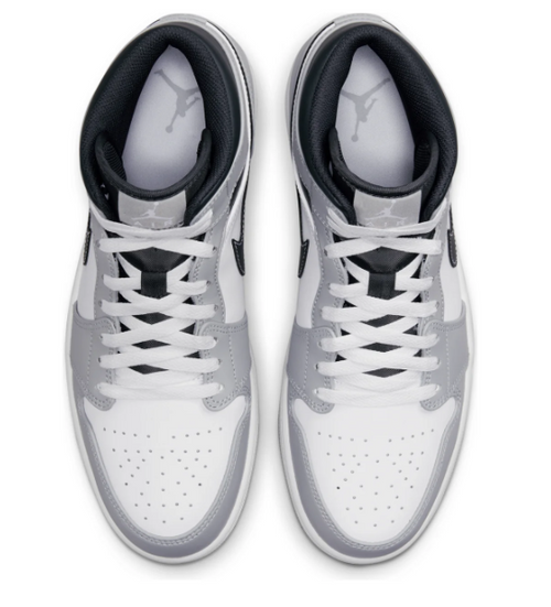 Air Jordan 1 Mid 'Light Smoke Grey' 554724-078