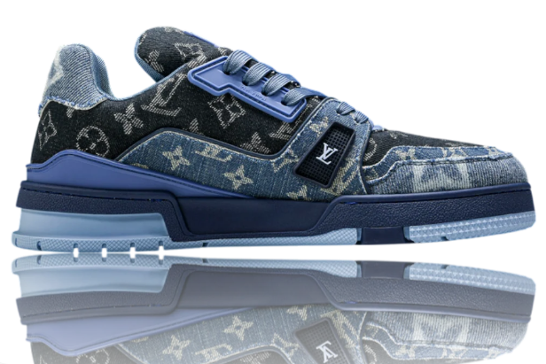 Louis Vuitton Trainer Low ‘Monogram Denim Blue’
