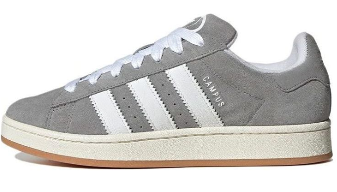adidas Campus 00s Sneakers – Grey Three / Cloud White | HQ8707