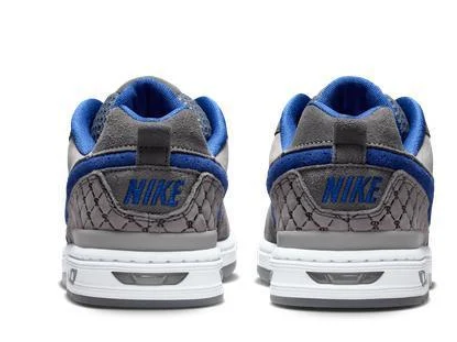 Nike SB Paul Rodriguez P-Rod Zoom Air Low Flint Grey - Deep Royal Blue