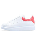 (WMNS) Alexander McQueen Oversized Sneaker 'White Pink' 553770WHXMY9663 #