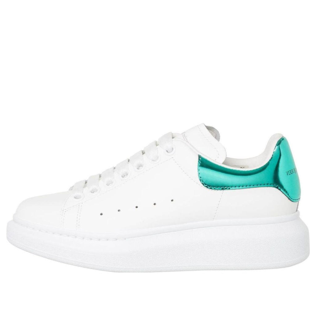 (WMNS) Alexander McQueen Oversized Sneaker 'White Emerald' 676702WICGG9079 #
