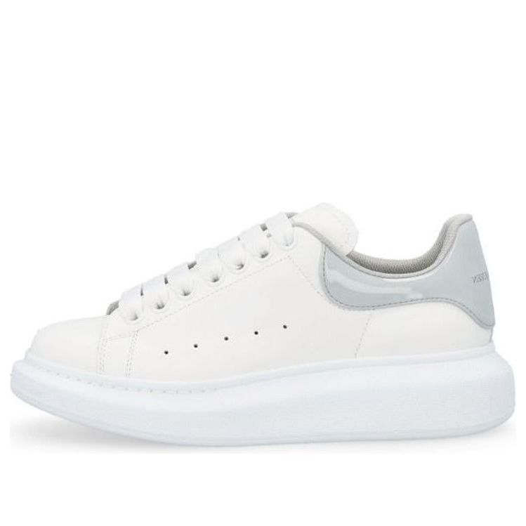 (WMNS) Alexander McQueen Larry Oversize Sneakers 'White Grey' 697101WIBND9766 #