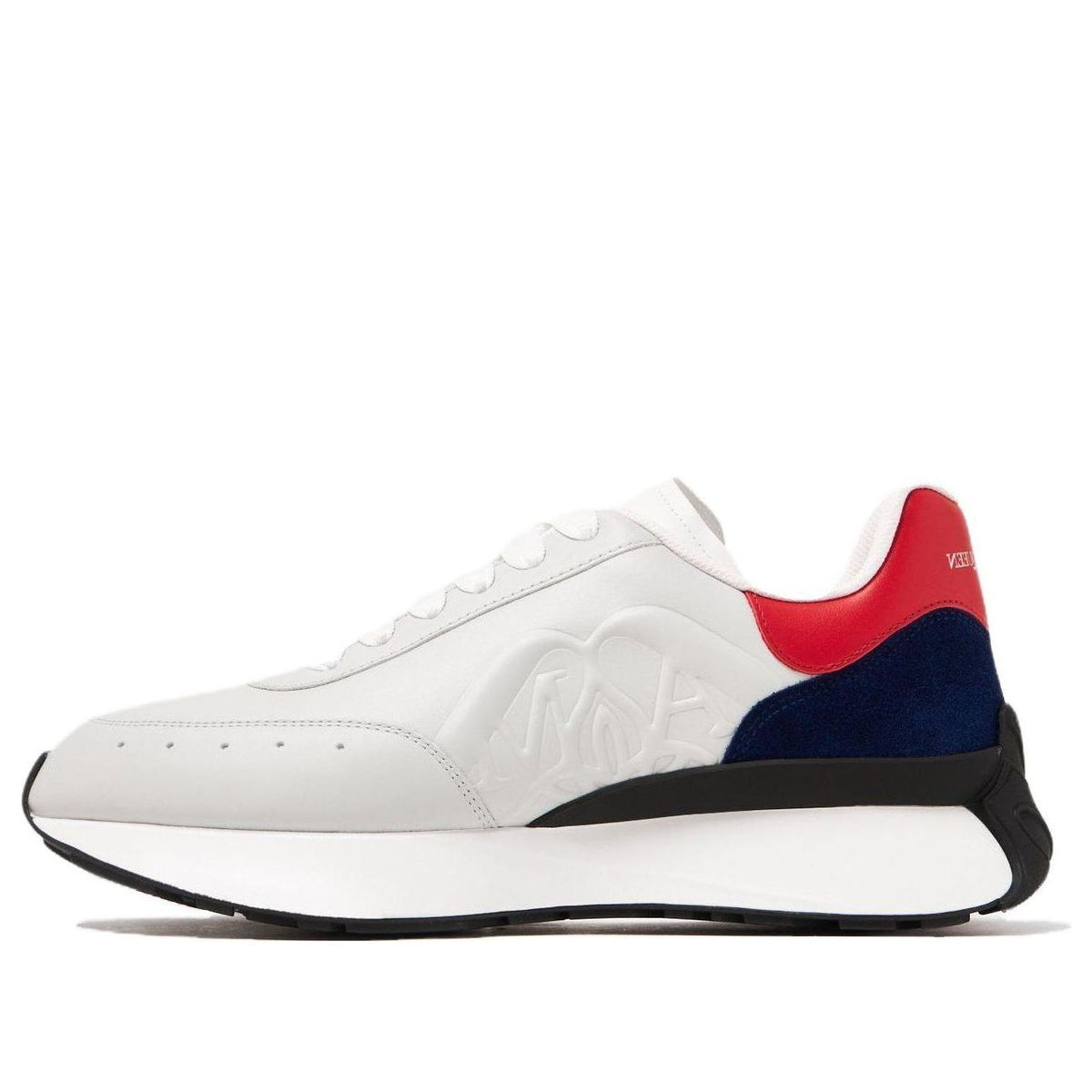 Alexander McQueen Sprint Runner Sneakers 'White Black Red' 777417WIDNF1799 #