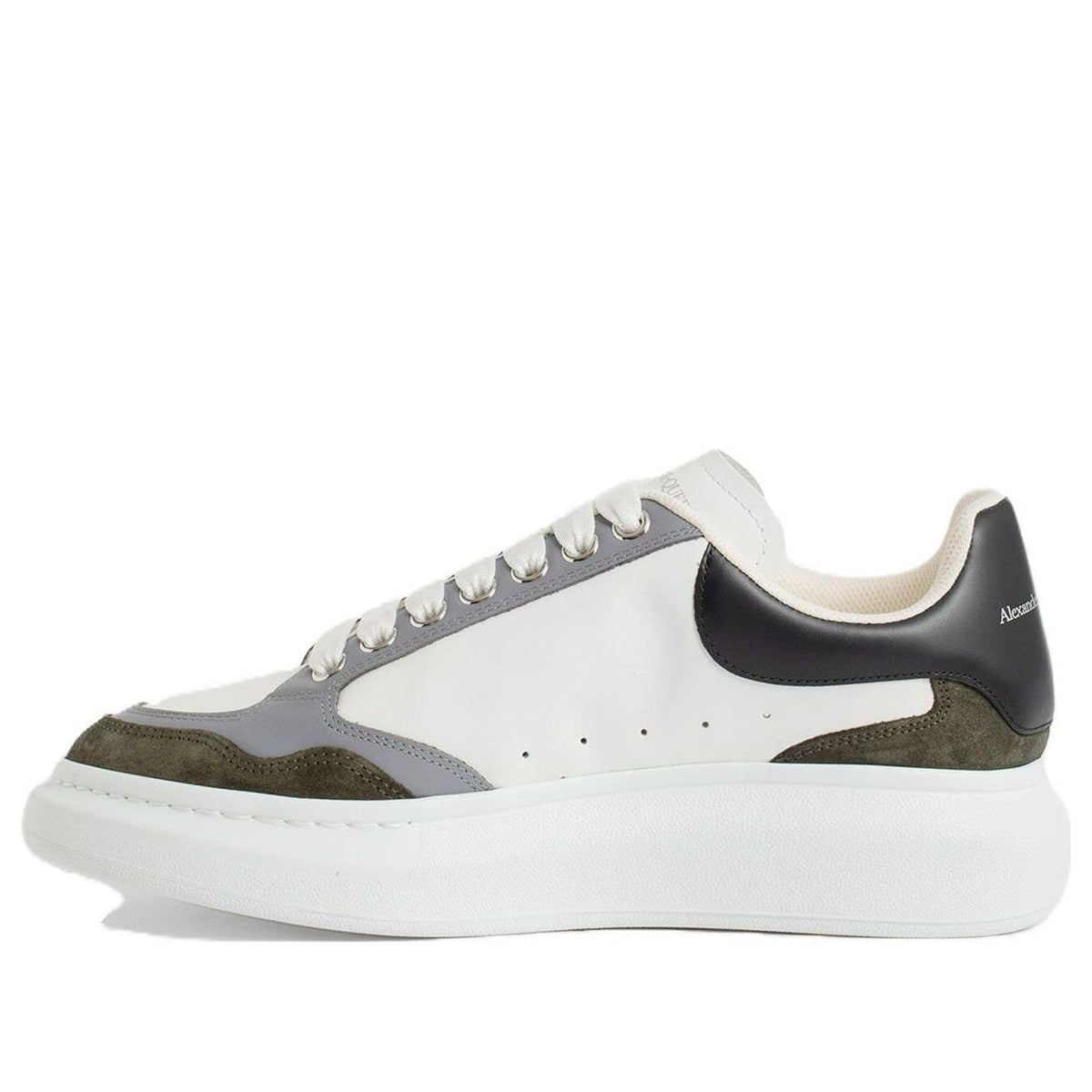 Alexander McQueen Oversized Sneaker 'White Khaki Grey' 757710WIA5V3155 #