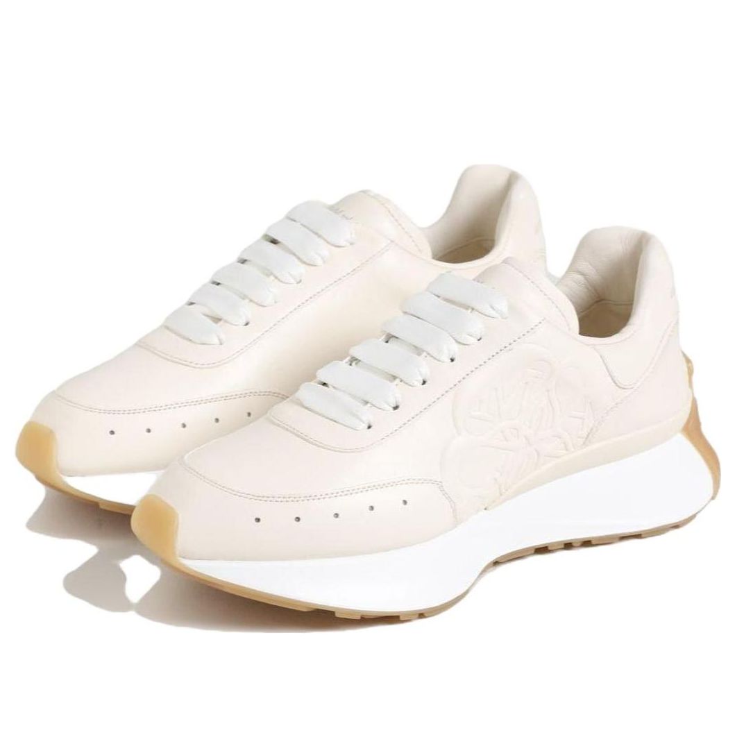 Alexander McQueen Sprint Runner 'Vanilla' 705076WIC9G7705 #