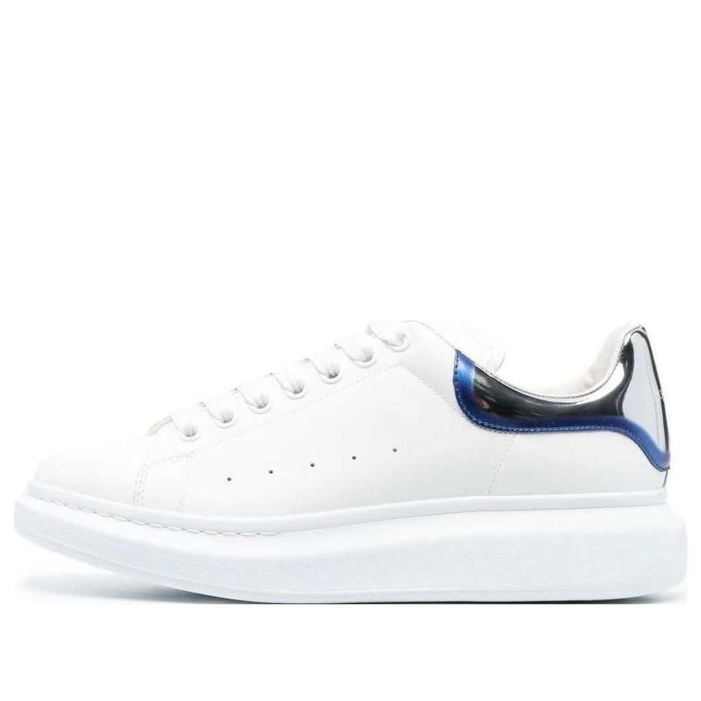 Alexander McQueen Oversized Sneakers 'White Black Blue' 750335WIDJN8711 #