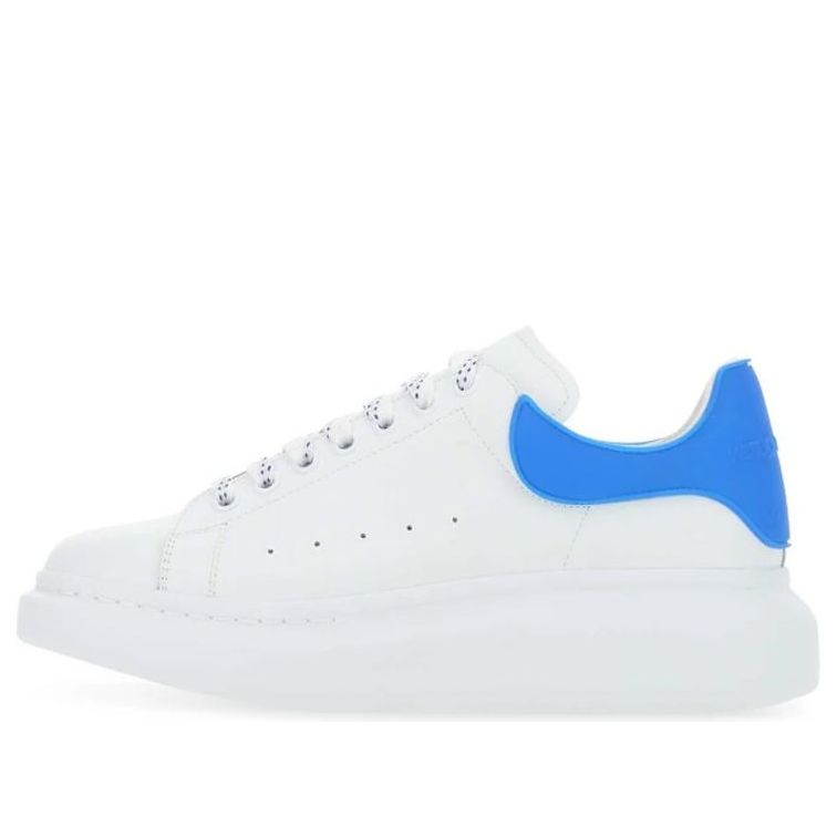 Alexander McQueen Oversized Sneaker 'White Electric Blue' 625156WHXMT8986 #
