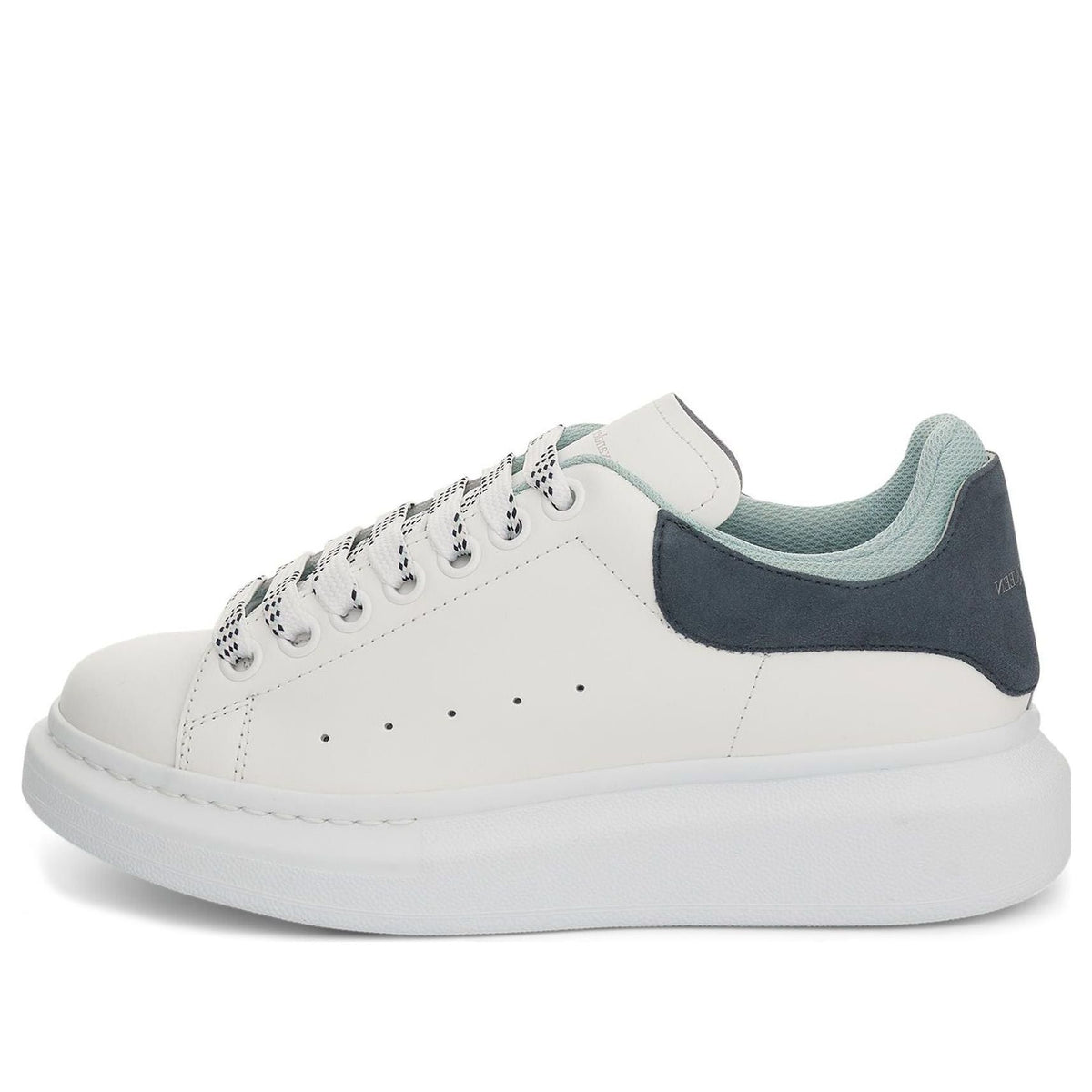 (WMNS) Alexander McQueen Oversized Sneakers 'White Anthracite Mint' 697103WIBNH9890 #