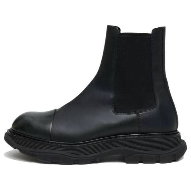 Alexander McQueen Wander Chelsea Boots 'Black' 777807WIEQ31000 #.