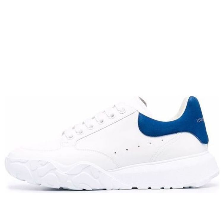 Alexander McQueen Oversized Court Trainer 'White Blue' 634619WIA9A9086  #