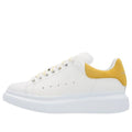 (WMNS) Alexander McQueen Oversized Shoes 'White Yellow' 719412WHGP79429 #